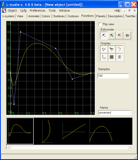 Function editor